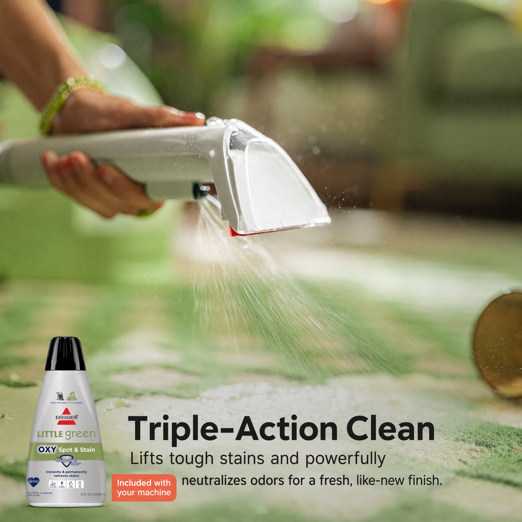 Portable Carpet & Upholstery Spot Cleaner